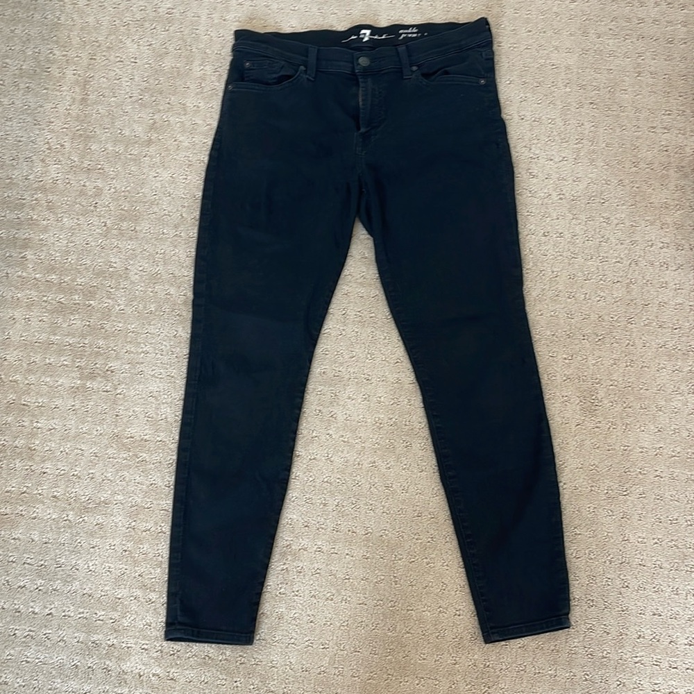 7 For All Man Kind ankle jeans